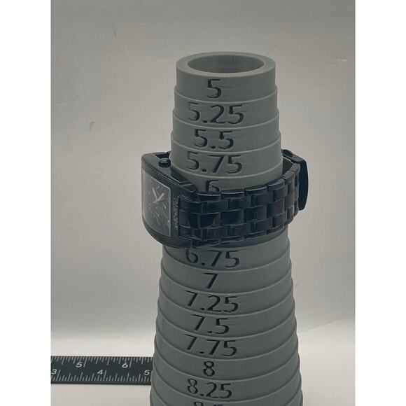 Guess Steel G10550G Mens Watch 33mm - New Battery - Day Date WR Wrist 6.25 - Picture 12 of 12